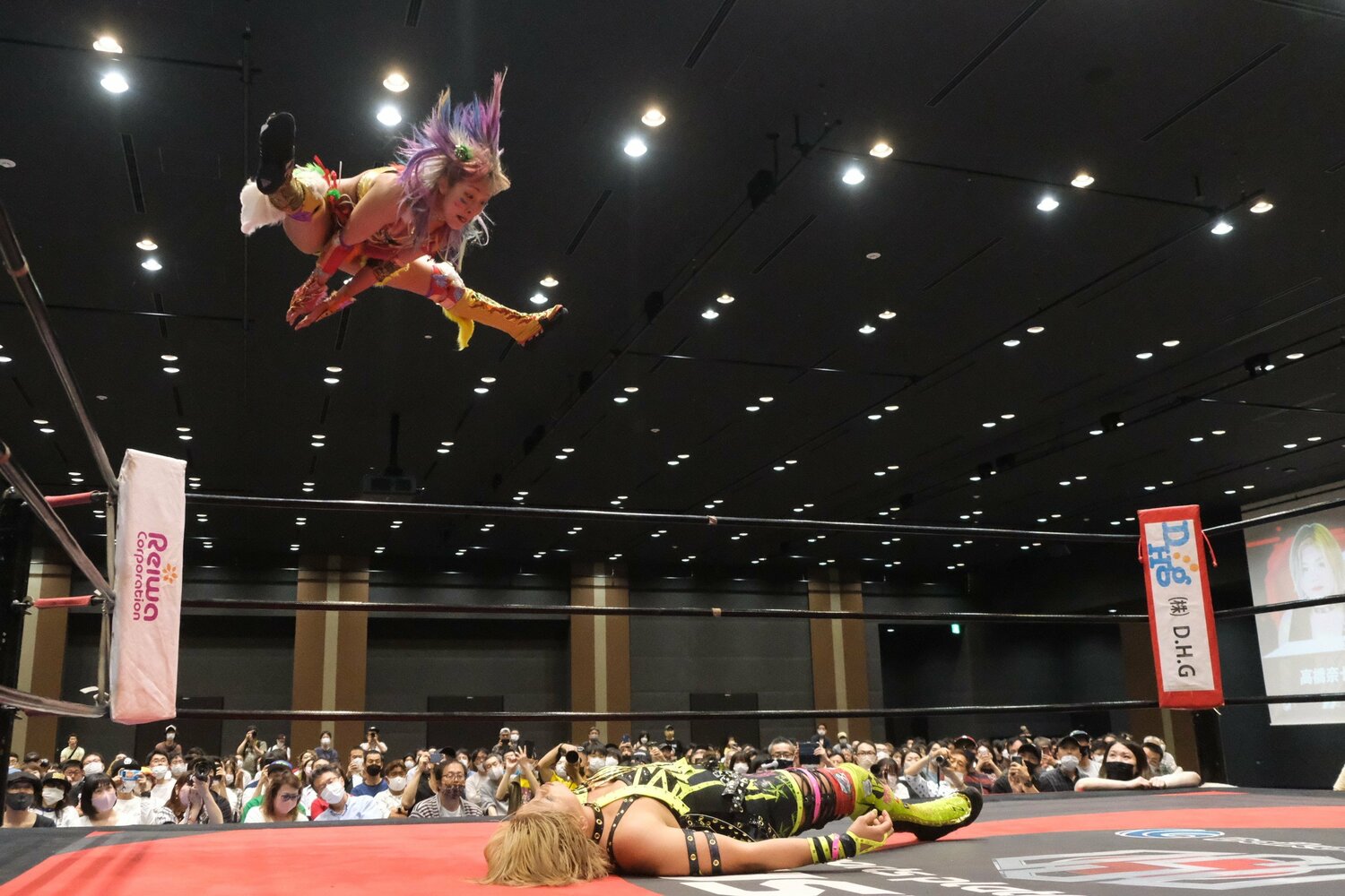 『押忍PREMIUM』では高橋奈七永と対戦　©Norihiro Hashimoto