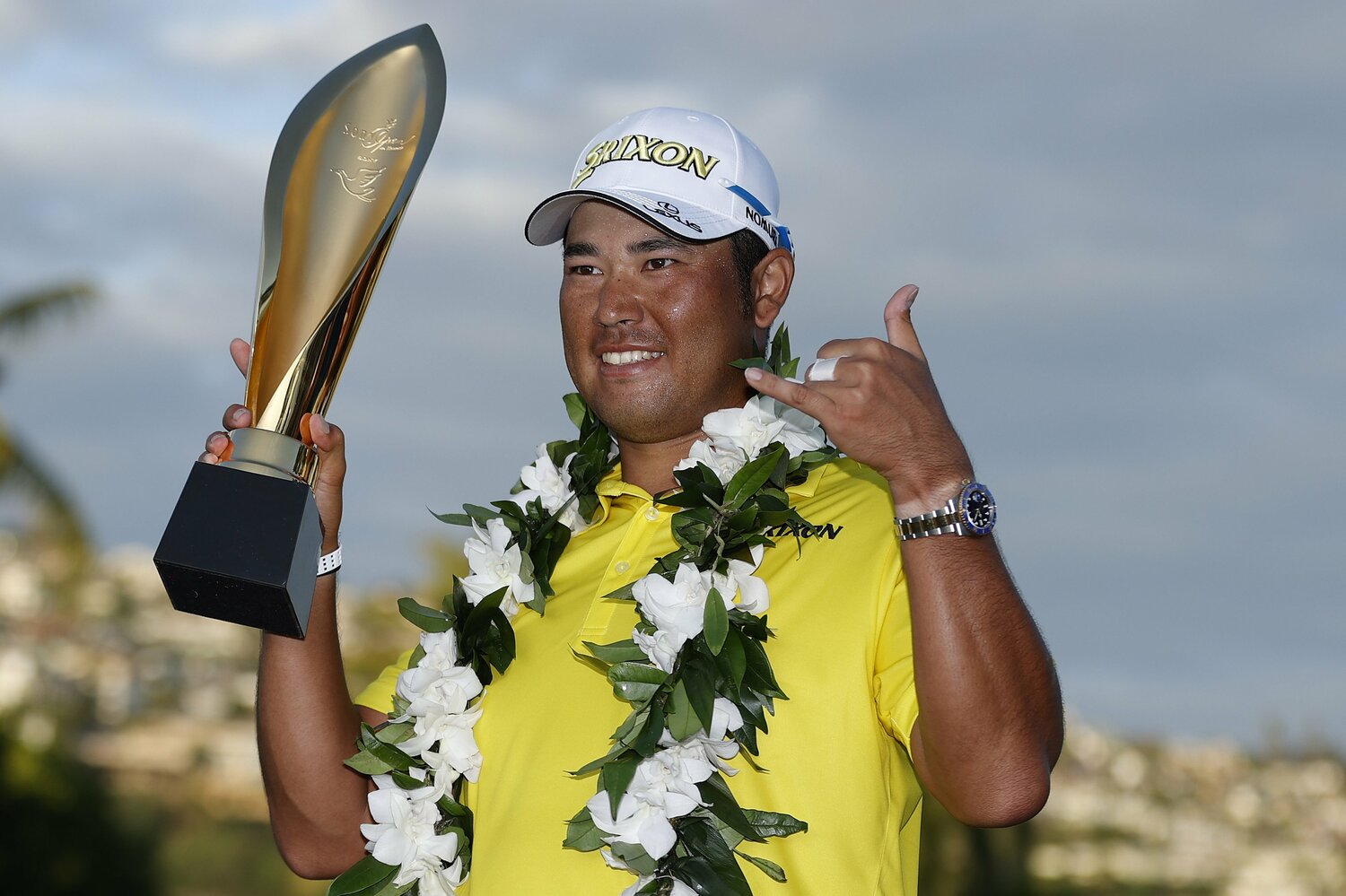 アジア勢最多タイに並ぶ米ツアー8勝目を挙げた松山英樹　©︎Getty Images