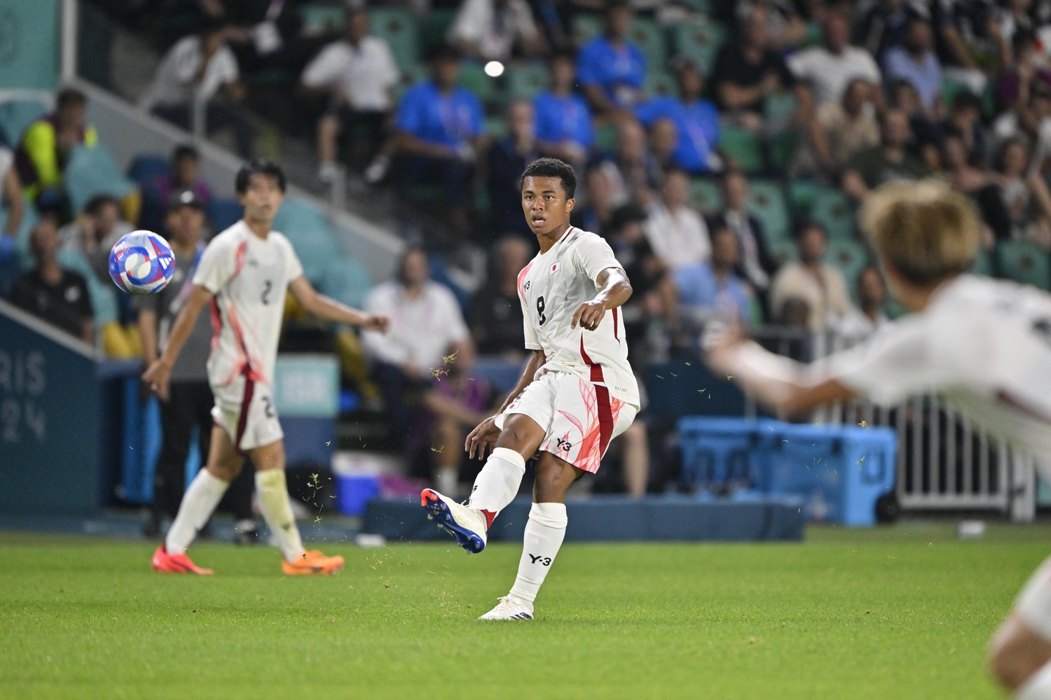 藤田は途中出場でも抜群の存在感を見せた ©Takuya Nakachi/JMPA