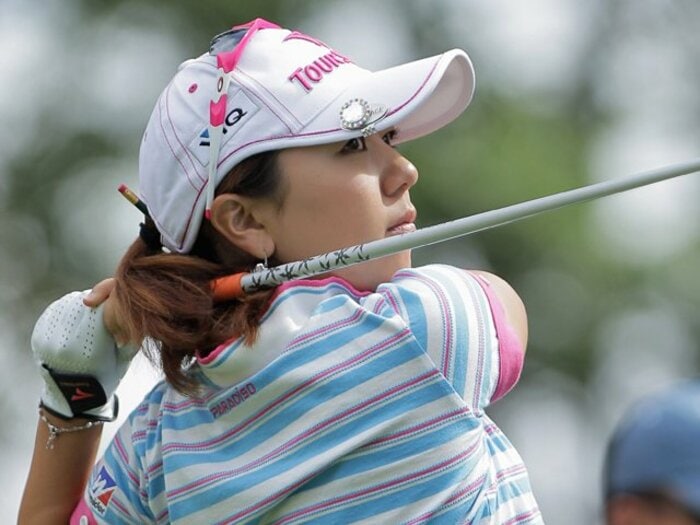 宮里美香の“狙う”力。～米6位のフェアウェーキープ率～＜Number Web＞ photograph by Getty Images