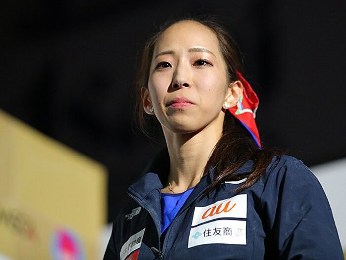 五輪内定、クライミング・野口啓代。涙の裏にあった、進退をかける覚悟。＜Number Web＞ photograph by AFLO