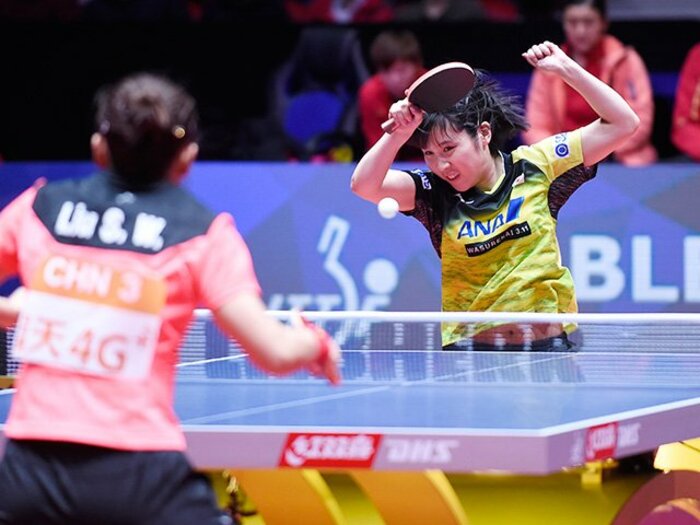世界卓球決勝に見た「中国の壁」。日本女子はいつ越えられるのか?<Number Web> photograph by AFLO