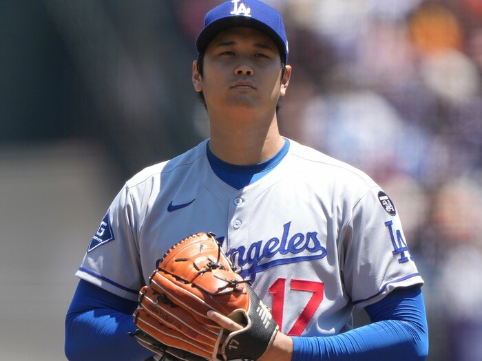 「投手・大谷翔平、いまはまだ“リハビリ期間”だね」NHK解説者が絶賛する、ドジャース大谷“3つの変化”「手術前より良くなった“左手”」＜Number Web＞ photograph by Getty Images