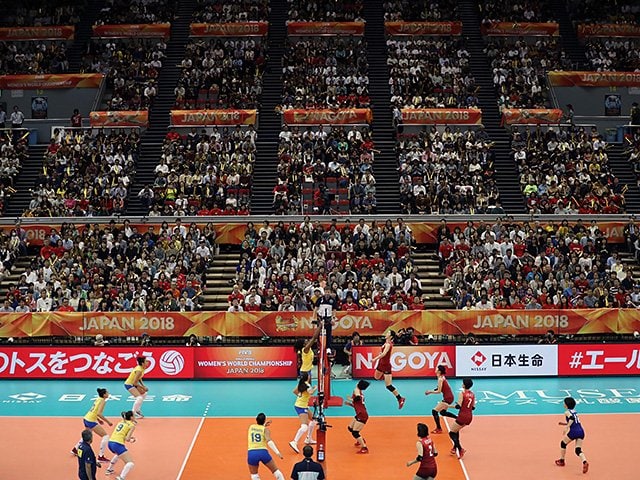 日本でバレー国際大会ができない？中国など海外での人気と放映権料