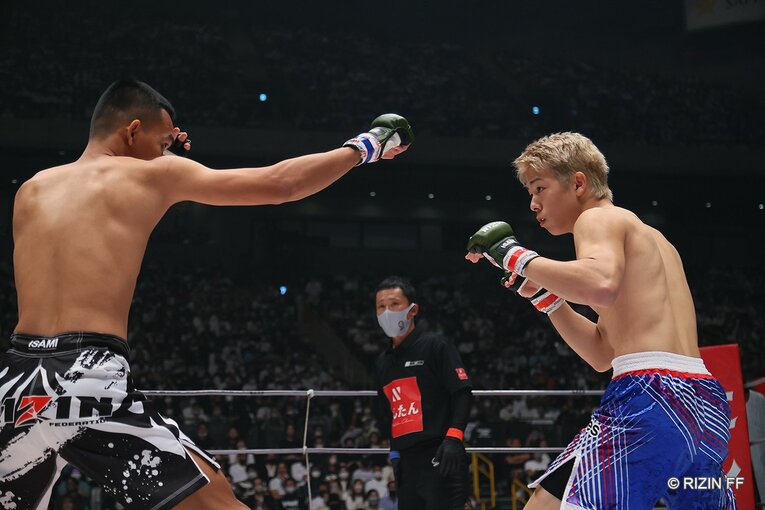 超RIZINの第1試合ということからも、三浦への期待感が窺えた　©RIZIN FF