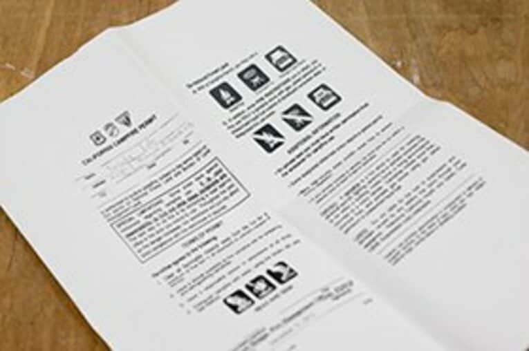 たき火を許可するパーミッション。クイズのような設問に答えると簡単に手に入る。 