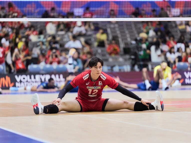 2025年VNLブラジル戦　©︎Yuki Suenaga