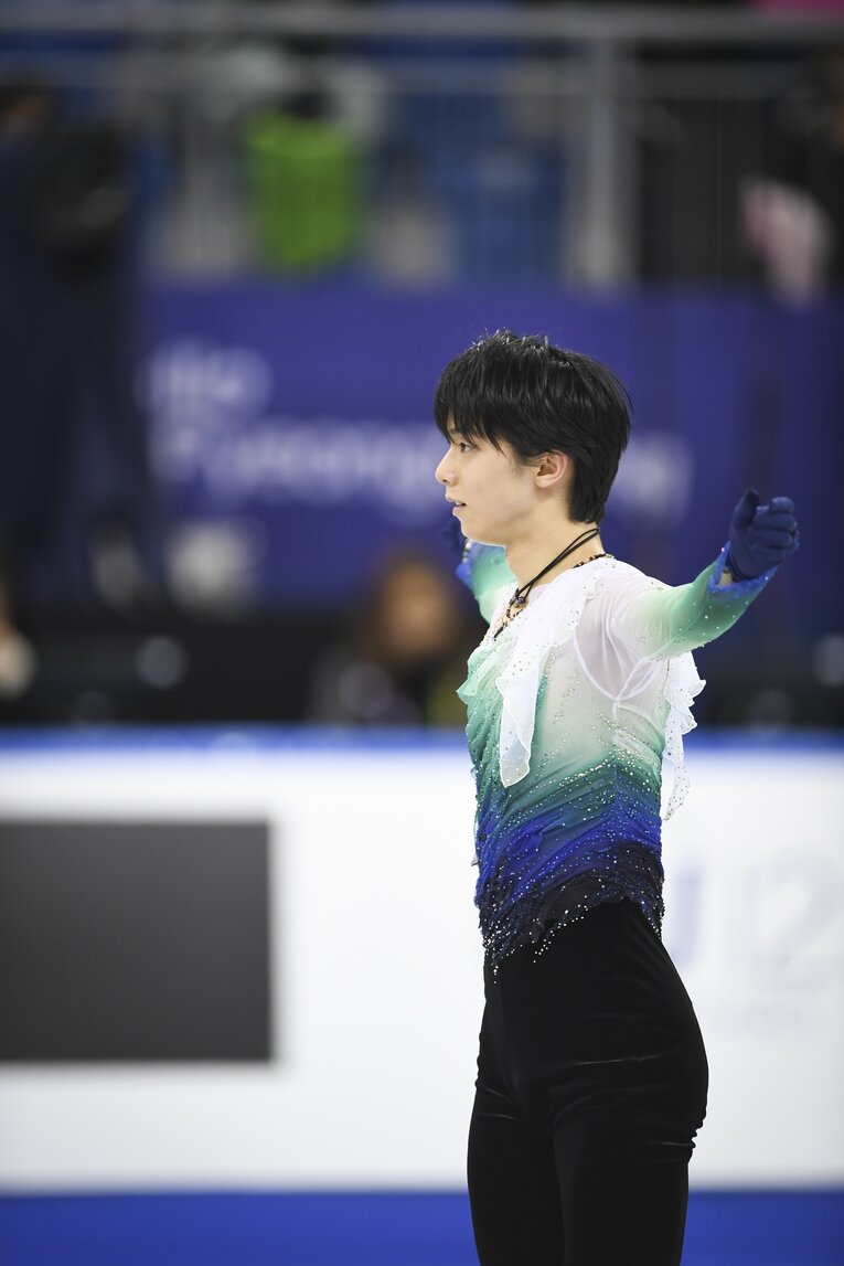 2017年2月、四大陸選手権のフリー　©Asami Enomoto