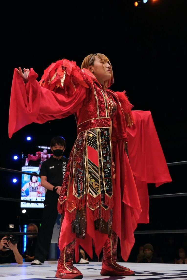 「女子プロレスを背負って立つ」スターダム王者・朱里が語る“朱いベルト”への思い…岩谷麻優戦で「ドローは絶対に嫌だった」理由とは？(17)