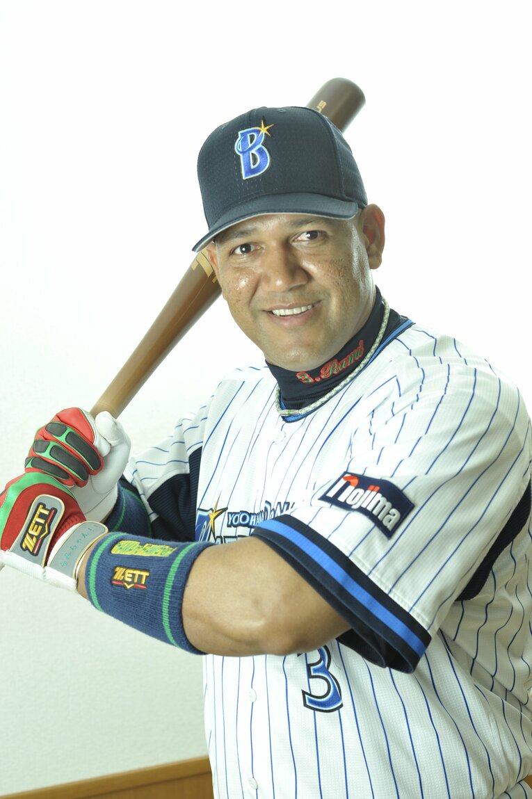 DeNAに移籍してきた2012年のラミレス　©Naoya Sanuki