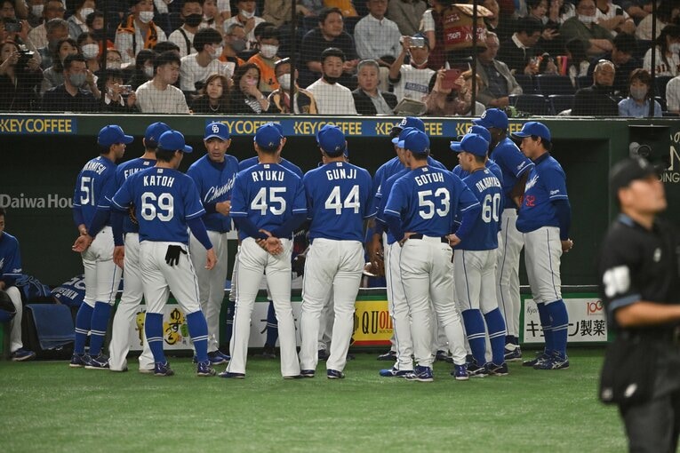 苦戦がつづく中日　©Hideki Sugiyama