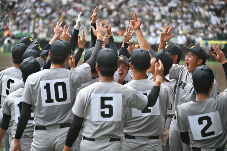 部訓である「エンジョイベースボール」を体現していた　©Naoya Sanuki