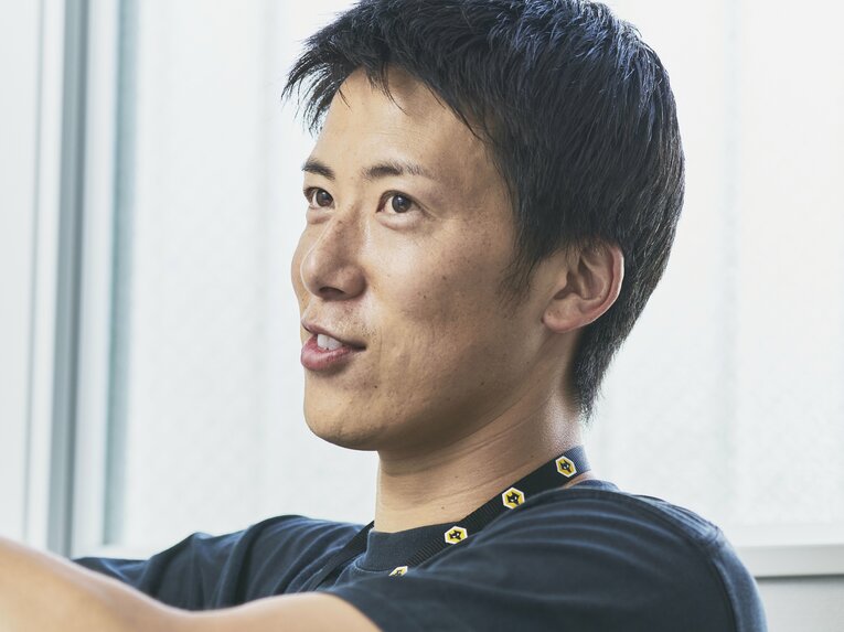 東京大学ア式蹴球部の監督を務める元Jリーガーの林陵平氏　©Yuki Suenaga