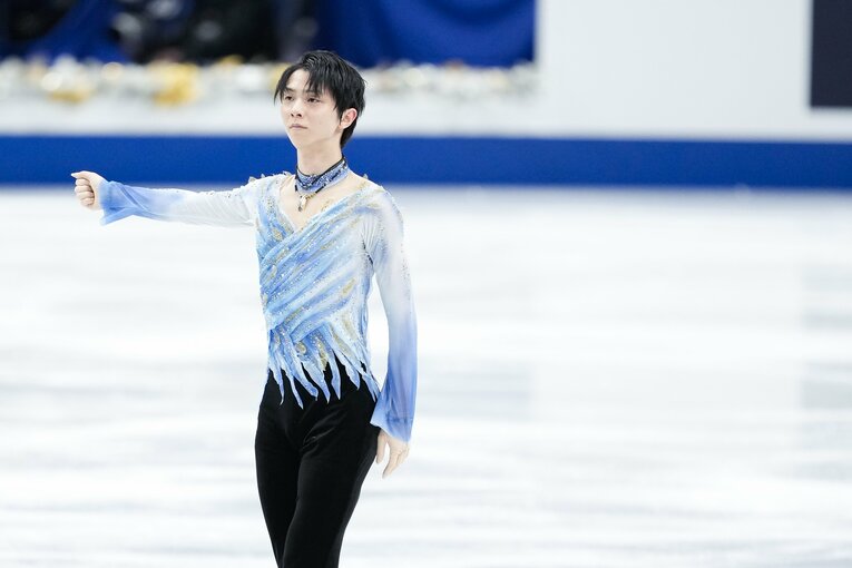 2021-2022シーズンのショートプラグラム『序奏とロンド・カプリチオーソ』　©Asami Enomoto