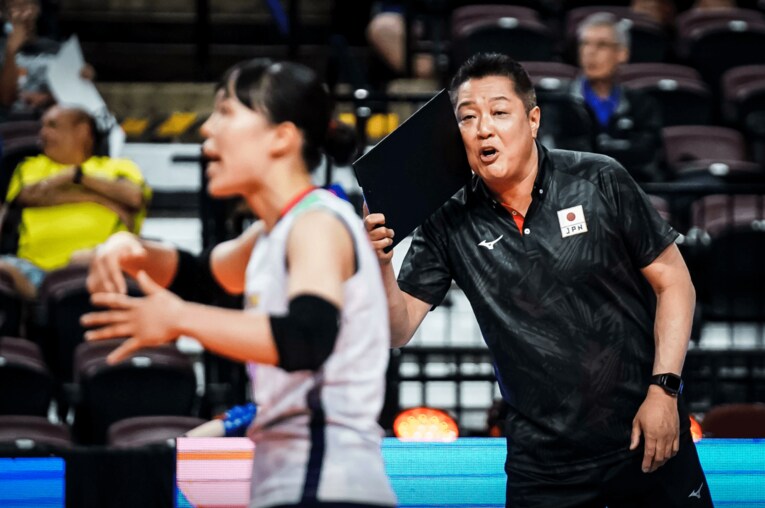 ネーションズリーグ予選ラウンド・ドイツ戦　©︎FIVB