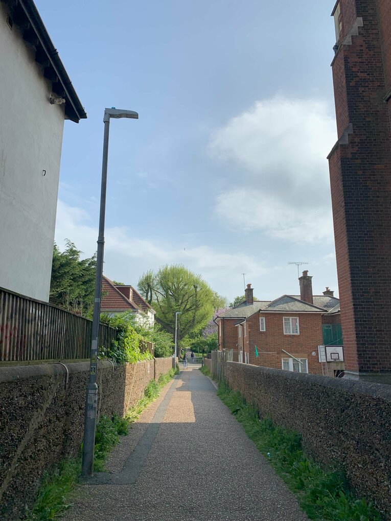 オシャレなブライトンの町並み　©Yoichi Igawa　