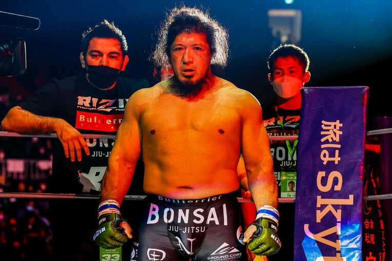 「死んでも勝つ」という覚悟でシビサイ頌真との試合に臨んだ　©RIZIN FF Susumu Nagao