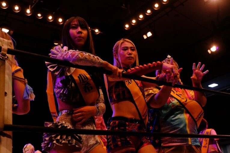 高校3年生の女子プロレスラー・心希（しんの）【スワイプするとそのほかの写真もご覧になれます】©Norihiro Hashimoto