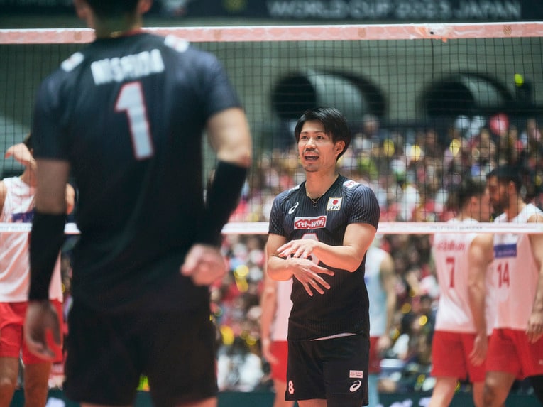 関田誠大（パリ五輪予選トルコ戦）©︎Yuki Suenaga