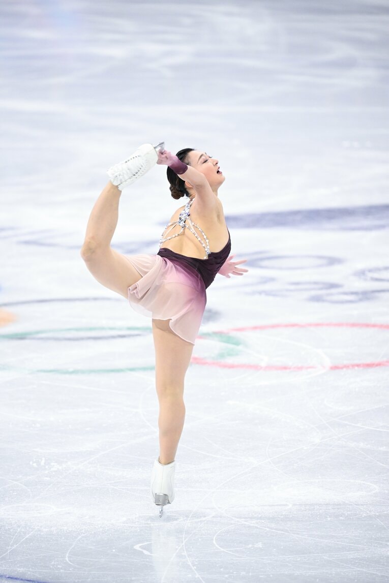フィギュア団体で銀メダルを獲得した日本チーム　©Asami Enomoto／JMPA