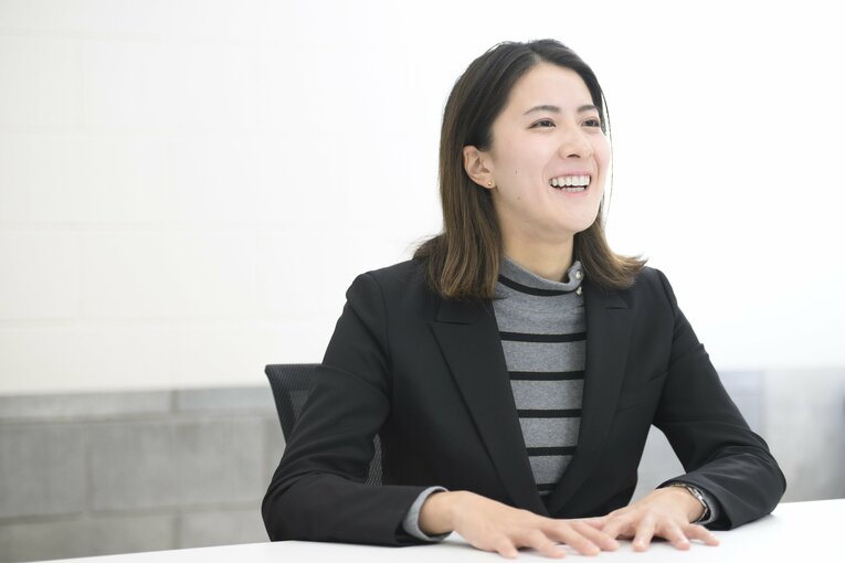 インタビューに応じてくれた大橋悠依（29歳）©︎Asami Enomoto