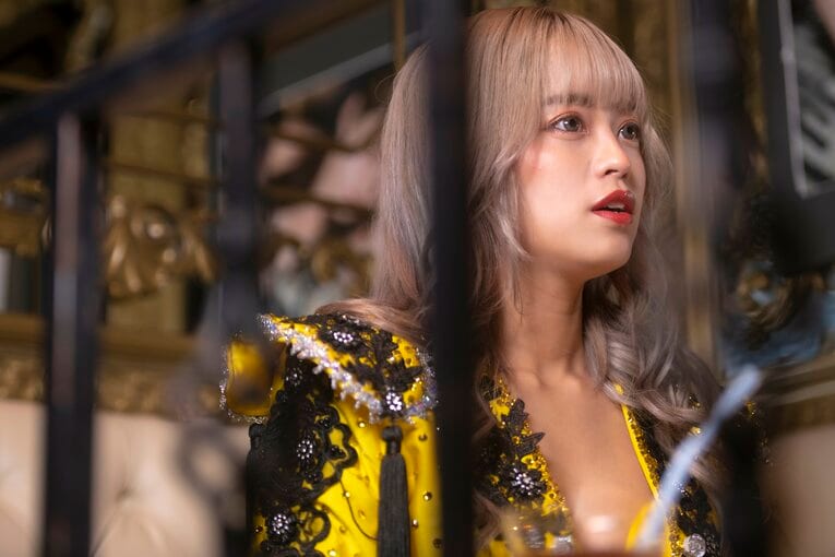 ソウル大学卒という経歴を持ち、バーレスク東京ではセンターダンサーとしても活躍するラムさん　©Takuya Sugiyama