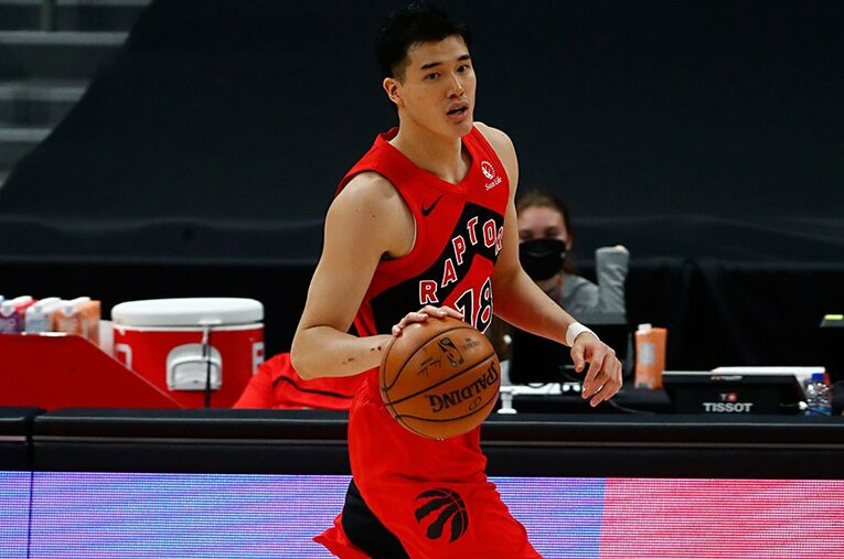 3年前に足を踏み入れたNBAの世界。渡邊雄太は自らの力で“本契約”を勝ち取った ／ photograph by USA TODAY Sports/REUTERS/AFLO