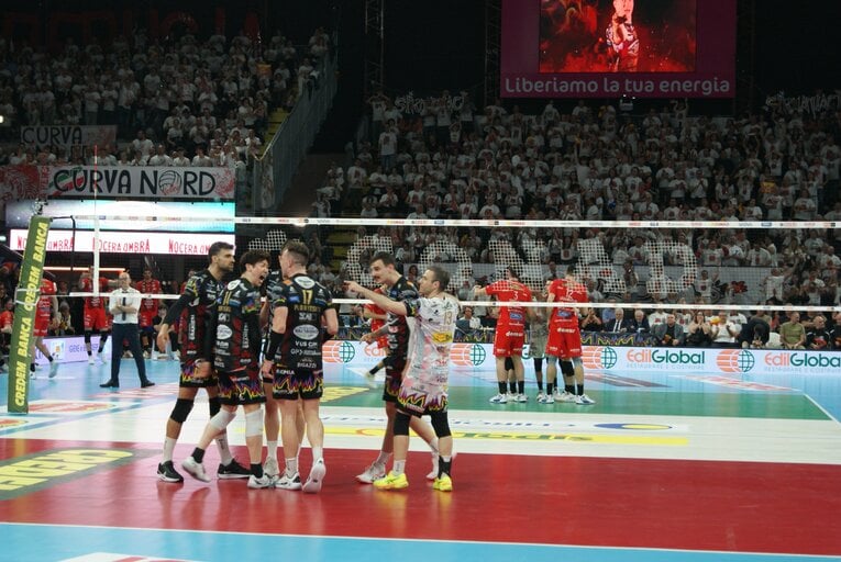 セリエA・プレーオフ準決勝第5戦　©︎Yuge Takashi