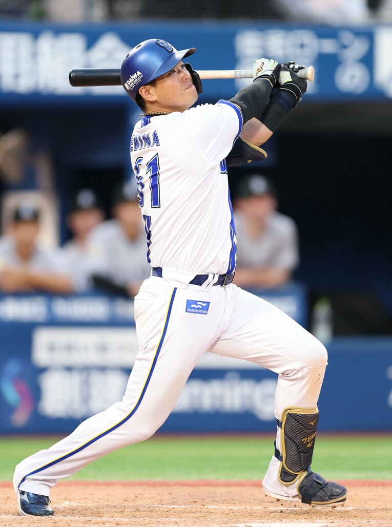 今季は長打力も増しキャリア最高の8本塁打を放った　©JIJI PRESS