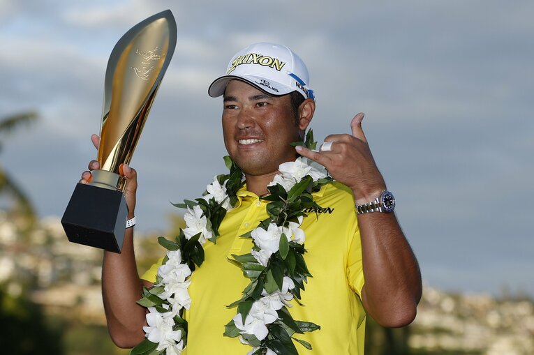 アジア勢最多タイに並ぶ米ツアー8勝目を挙げた松山英樹　©︎Getty Images