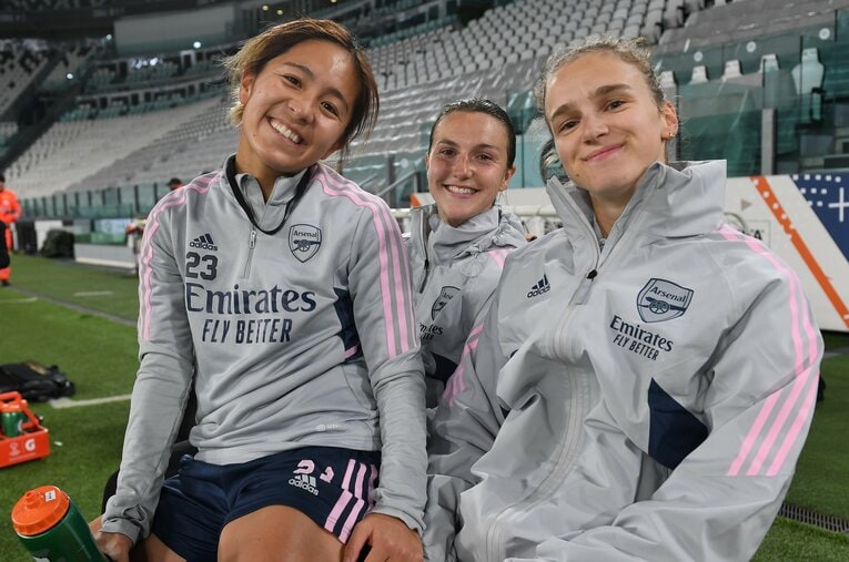 ドイツ、イングランドと海外でプレーした時間も長かった岩渕真奈。海外移籍を強く推す理由がある（写真は2022年アーセナル時代）　©Getty Images