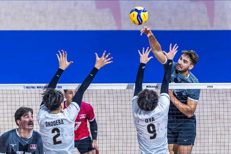 バレーボール世界選手権・カナダ戦　©︎Volleyball World