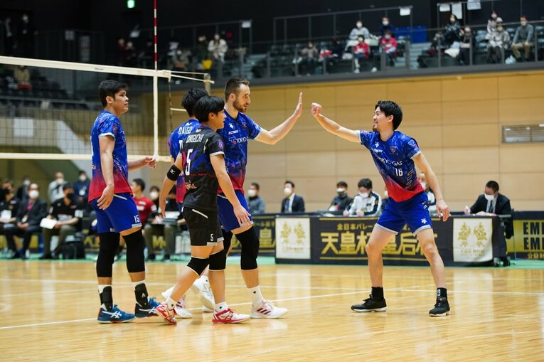 FC東京が「活動休止」を発表後、初の公式戦となった天皇杯ファイナルラウンド　©︎JVA