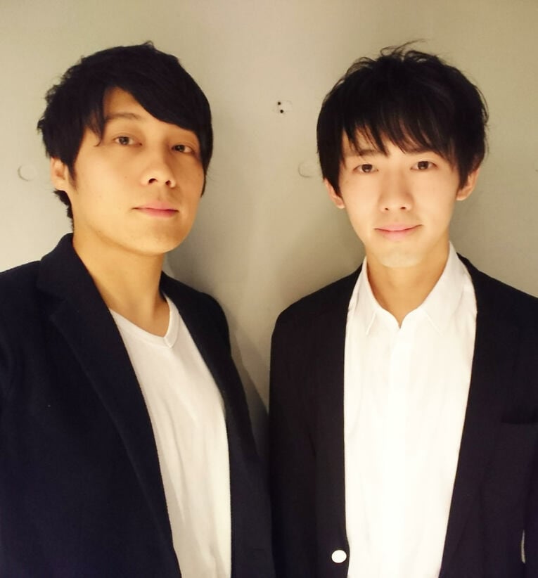 お笑いコンビ・テンポイントの松下慎平（左）と、相方の後藤祐太　©Shimpei Matsushita