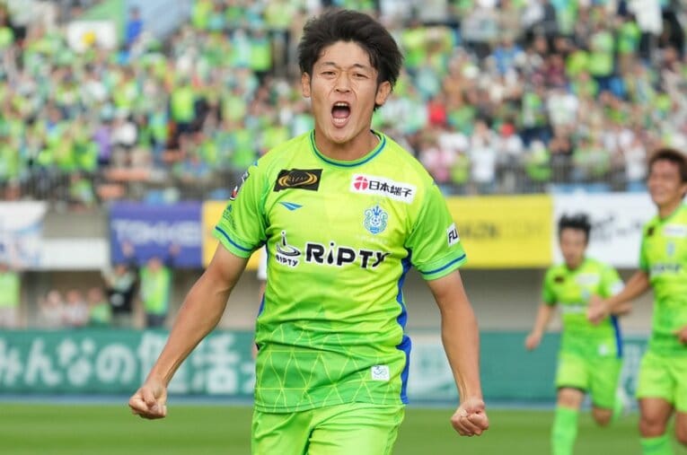 ここまでチームトップの11ゴールをあげている大橋祐紀（27歳）。10月28日のヴィッセル神戸戦でも貴重な先制点をマークした ／ photograph by Etsuo Hara/Getty Images