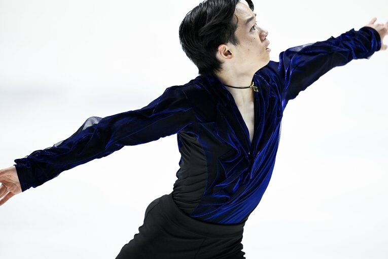 今季のNHK杯フリーの演技　©Asami Enomoto