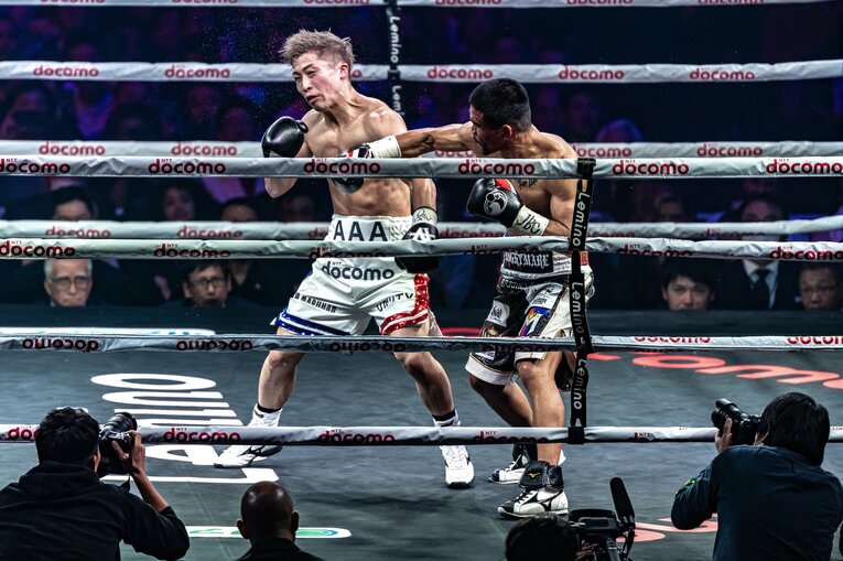 2023年12月26日、井上尚弥vs.マーロン・タパレス（スーパーバンタム級4団体王座統一戦）©Takuya Sugiyama