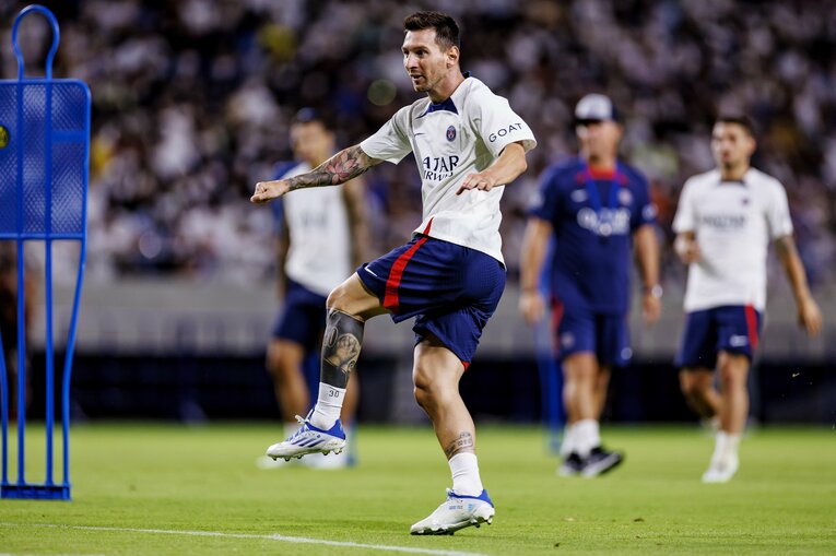 24日、大阪での練習　©Kiichi Matsumoto