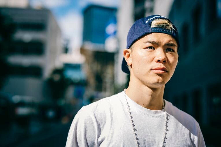 Numberの取材に応じた那須川天心　©Kiichi Matsumoto