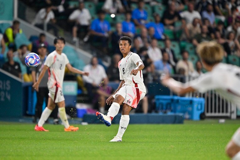 藤田は途中出場でも抜群の存在感を見せた　©Takuya Nakachi/JMPA