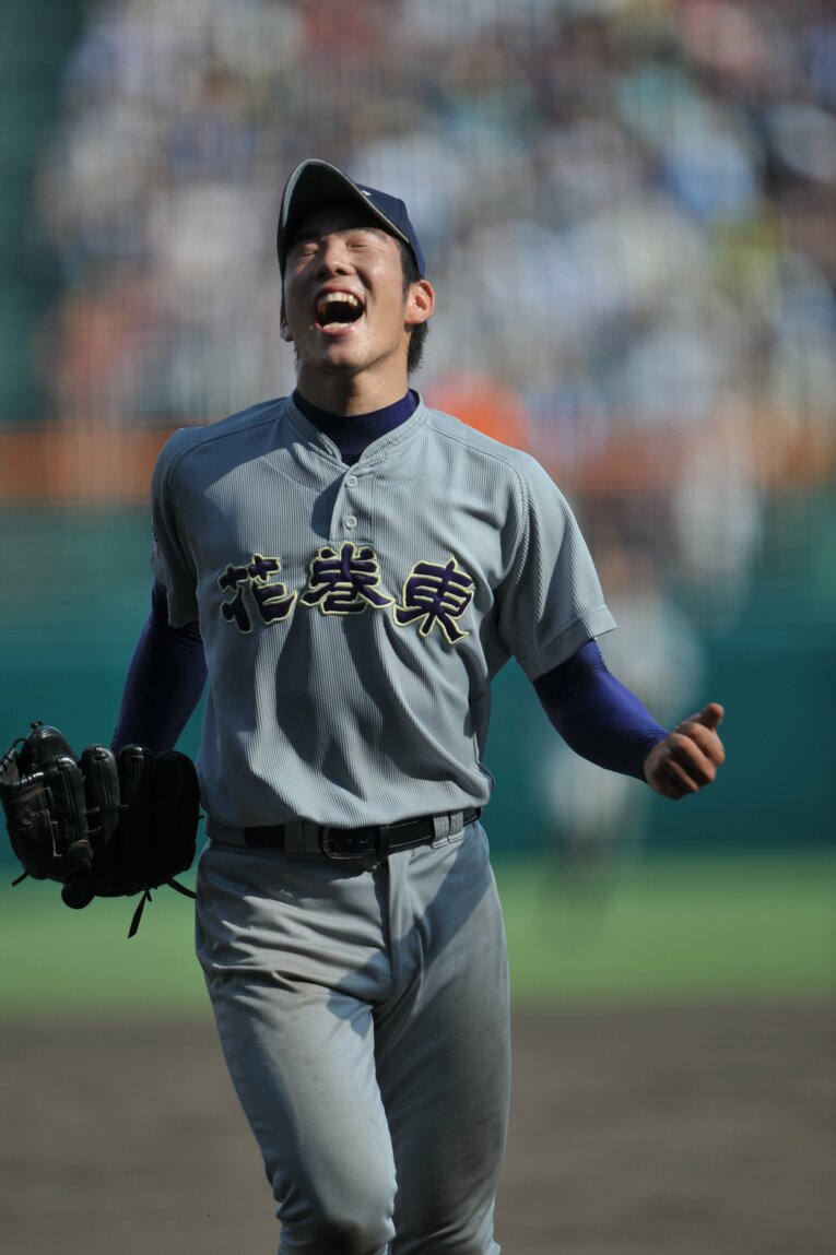 当時、6球団が花巻東の菊池雄星を指名　©Hideki Sugiyama