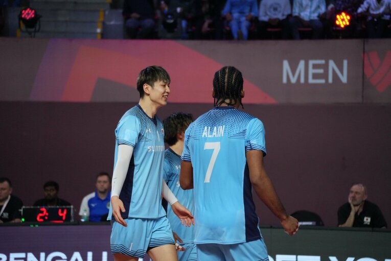 小野寺太志（世界クラブ選手権）©︎SUNTORY SUNBIRDS©︎SUNTORY SUNBIRDS