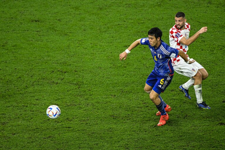 2022年カタールW杯 クロアチア戦　©︎Takuya Sugiyama／JMPA