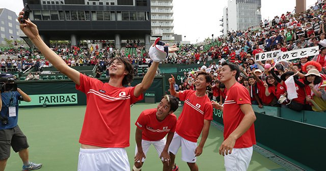 なぜデ杯をダブルスで戦ったのか 錦織圭 日本はまだ強くなると思う 男子テニス Number Web ナンバー