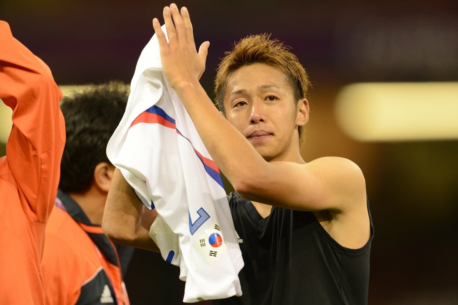 ロンドン五輪、3位決定戦で韓国に0-2と敗れ惜しくも4位に終わった ©JMPA