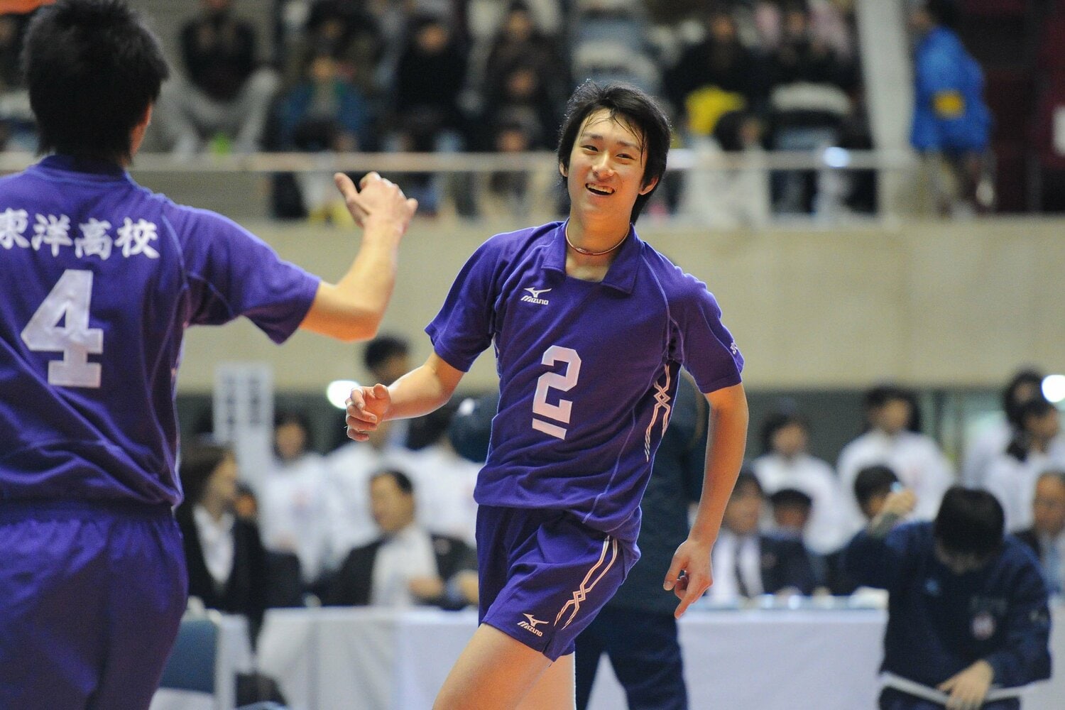 春高バレー決勝(2010年3月26日)©YUTAKA/AFLO SPORT