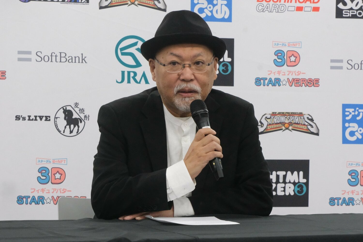 スターダムを契約解除となったロッシー小川氏 ©Norihiro Hashimoto