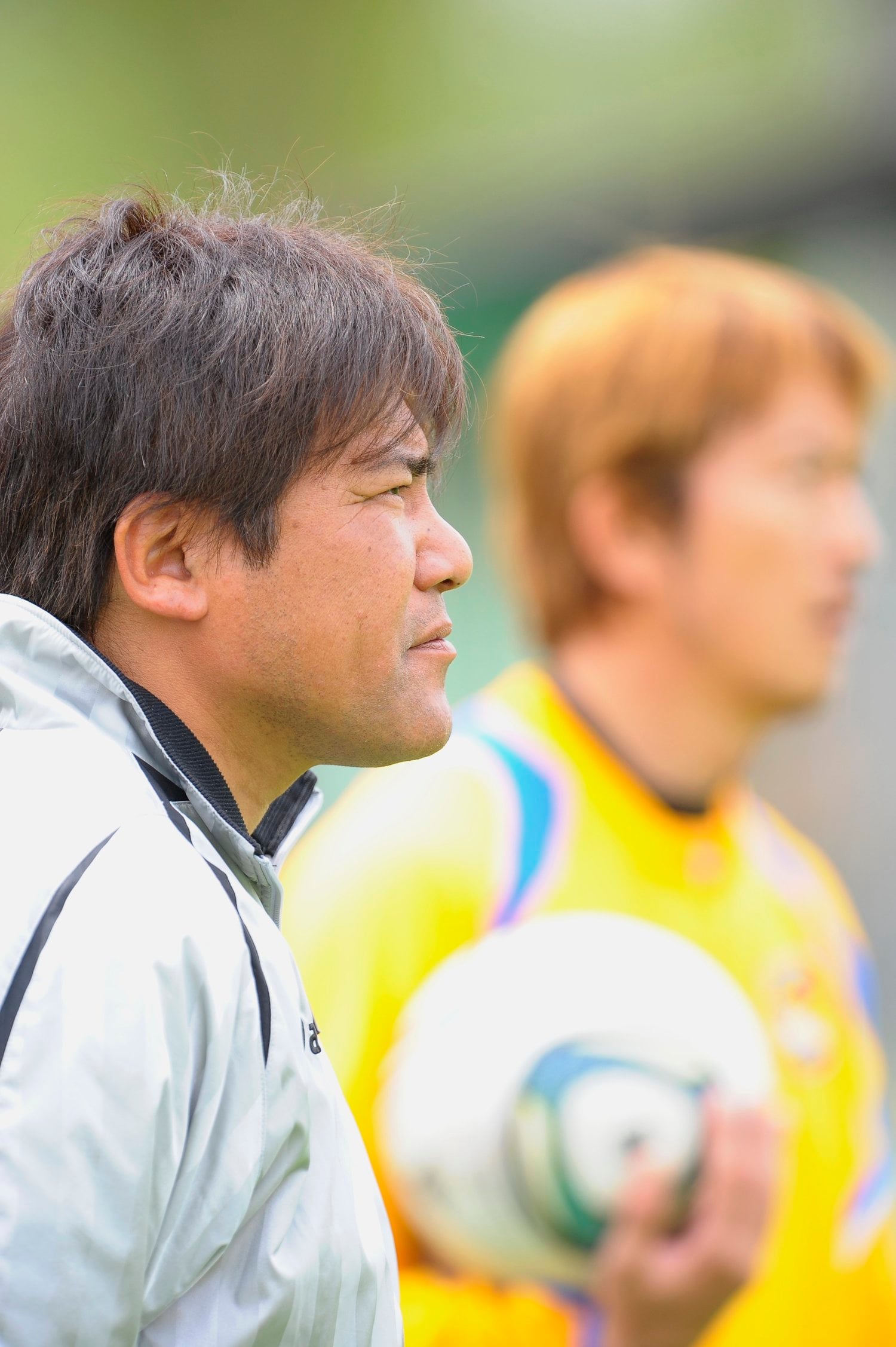 選手たちを鼓舞した手倉森監督©Toshiya Kondo