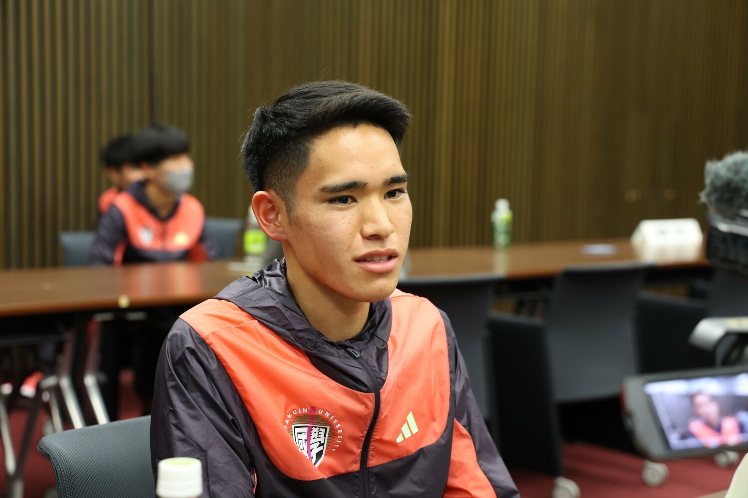 高校時代は寮生活で「ホームシックになった」という嘉数 ©︎Misa Fujii