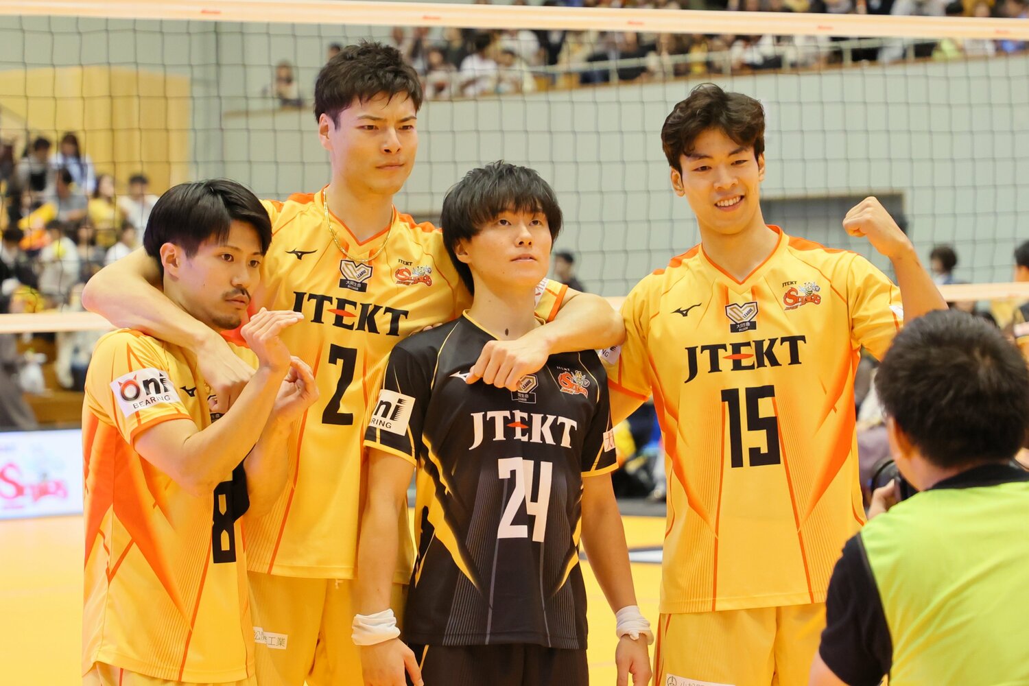 高橋健太郎、小川智大を補強し、SVリーグ初代王者の座を狙うジェイテクトSTINGS愛知　©︎SV.LEAGUE